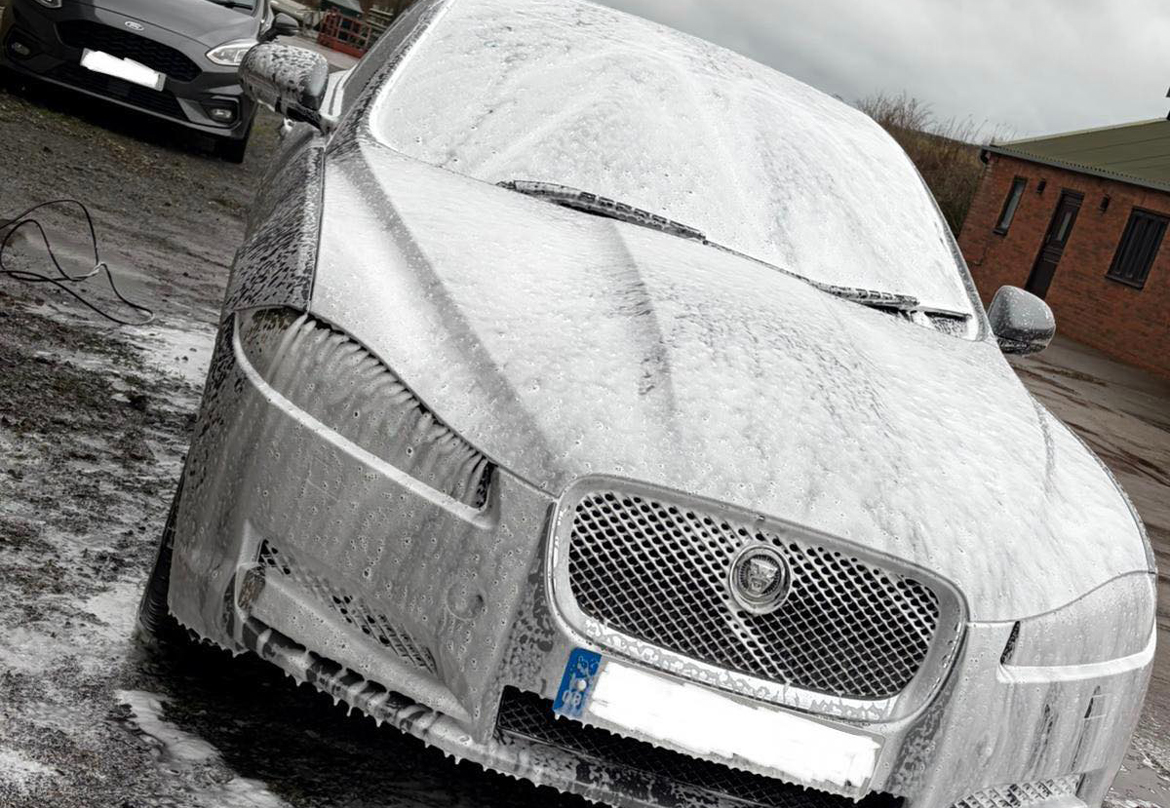 Jaguar External Cleaning