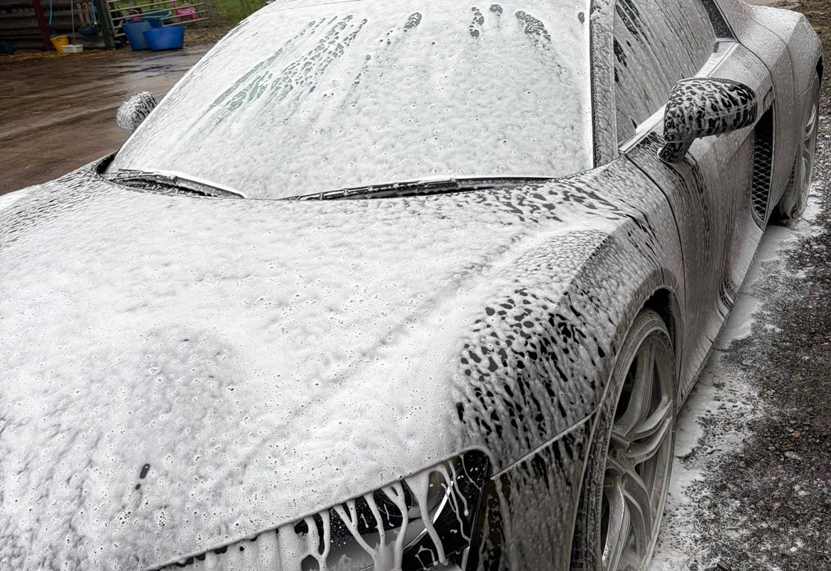 Audi R8 Exterior Cleaning