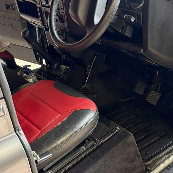 Defender 90 Interior After 